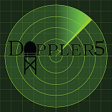 Doppler5 Weather logo.